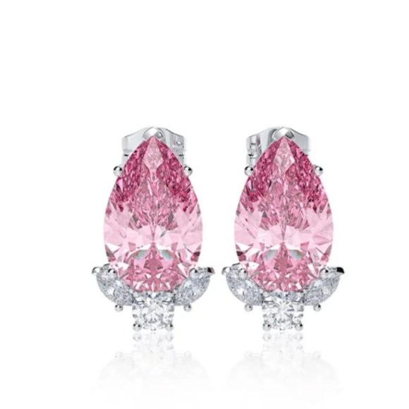Pink Ice Earrings